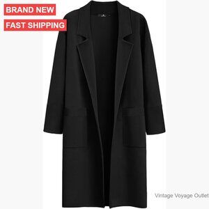 Oversized Cardigan Sweater Long Dressy Coatigan Winter Cozy Jacket